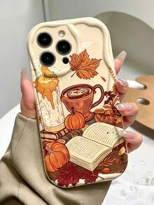 Beige Fallen Leaves