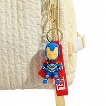 Hasbro Iron Man PVC Figure Keychains With Printed Wrist Strap Portable Bag Charm For Collecting Enthusiasts Backpack Handbag Daily Accessory Collection Gift - One Size - View 4