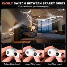 Proyektor Langit Berbintang USB Lensa Acak 3/12, Kecerahan Dapat Diatur, Cocok Untuk Interior Mobil, Rumah, Kamar Tidur, Lampu Malam, Menciptakan Pencahayaan Suasana Galaksi - G303 - View 10