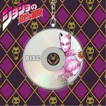 Hasbro Anime JoJo Bizarre Adventure Disc Acrylic Keychain, Cartoon Stand Image Round Pendant, Metal Lobster Clasp Key Ring, Backpack Bag Decorative Charm Gift For Anime Fans - Style Random - View 5