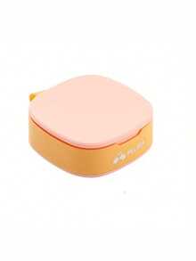 1pc/3pcs Square Rounded Pill Box, Portable Small Pill Box. Home Travel Medicine Storage Box, Silicone Mini Sealed Box For Medicine And Small Items, - one-size - View 8