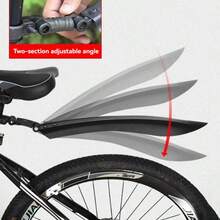 1 Set Mountain Bike Mudguard, Bicycle Mud Guard, Professional Cycling Equipment Tire Mudguard, Front/Rear Full Coverage Bicycle Mudguard Accessories, Comprehensive Protection Against Mud And Water Splatter - Multicolor - View 1