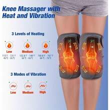Knee Massager, Electric Knee Warmer, Vibrating Massager, 3-In-1, Shoulder, Leg, Arm Soothing Device, 5000mAh Rechargeable Battery - View 2