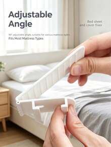 Bed Sheet Anti-Slip Fixing Clips, Duvet Cover Clips, Multi-Functional Bed Sheet And Mattress Clips, Anti-Shift Clips, Bed Rail Anti-Shift Clips, Bed Sheet Fixing Clips - Multicolor - View 1