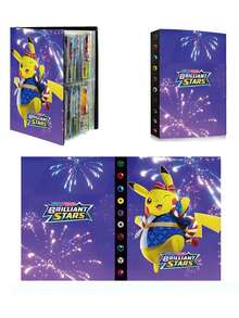 asmodee 1pc Pokémon Game Card Album, Card Storage Photo Album, Card Collection Book For Pocket Monsters, 120 Card Slots, Max Capacity 240 Cards (Cards Not Included) - 120-slot - View 11
