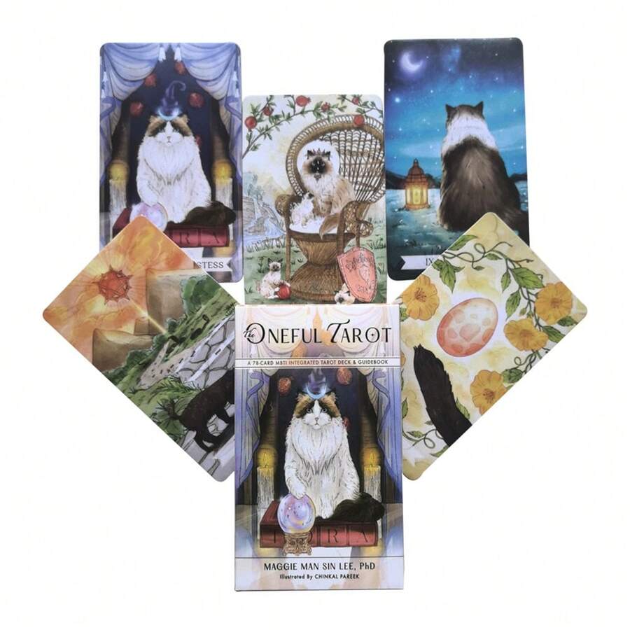 The Oneful Tarot Oracle Card Game Party Games Activities Casual Entertainment Family Gathering Holiday Card Games Party Game Activities - Multicolor - View 1