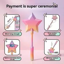 3D Printed Wand Tap To Pay Starlight Magic Wand, Contactless NFC Portable Multi-Scenario Long-Distance Card Swiping, Suitable For Teens 14+ And Adults, Gift, Birthday Present - Multicolor - View 10