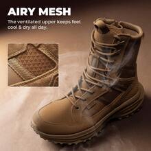 Men Military & Tactical Boots - Camel - View 8