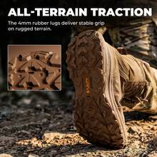 Men Military & Tactical Boots - Camel - View 11