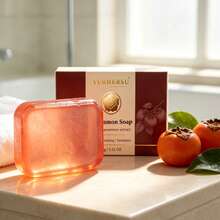 YURHERSU Persimmon Soap Gentle Cleansing Facial Soap Moisturizing Bath Soap - Persimmon Soap - View 7