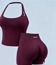 Morado Uva (Chaleco + Pantalones Cortos)
