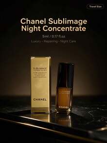 Chanel-5ml-Travel Size Luxury Essence Night Repair Glass Bottle Moisturizing Repairing Firming Anti-Aging Nourishing Non-Greasy - 5ML-travel Size - View 1