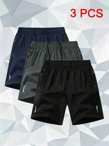 Men's Lightweight Athletic Shorts For Running, Sports, Fitness, Training, High Performance Summer - Multicolor - View 11