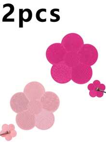 Silicone Makeup Brush Cleaning Pad, Flower Shaped, With Suction Cup, Portable Cleaning Tool, Suitable As Valentine's Day, Birthday, Party Gift - Multicolor - View 27