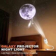 Proyektor Langit Berbintang USB Lensa Acak 3/12, Kecerahan Dapat Diatur, Cocok Untuk Interior Mobil, Rumah, Kamar Tidur, Lampu Malam, Menciptakan Pencahayaan Suasana Galaksi - G303 - View 5