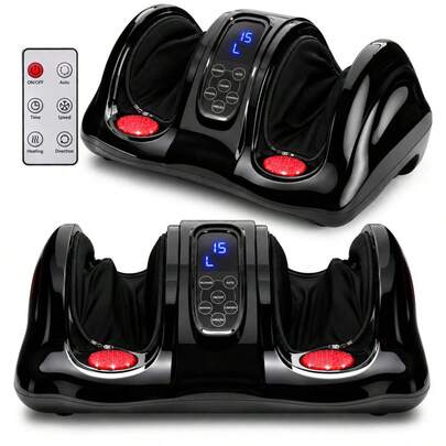 Massageador Profissional Pés e Pernas Bivolt C/Controle LED