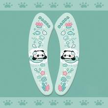 1 Pair Self-Adhesive Panda Toilet Seat Covers, Reusable Toilet Stickers, Suitable For All Uses, Trimmable, For Bathroom And Toilet - Multicolor - View 7