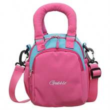 Crossbody Bag Color Block Embroidery Letter Handbag Multi Pockets Storage Bag For Daily Shopping Casual Street - Multicolor - View 14