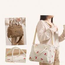 Rongguang Square Handheld Lunch Bag, Office Worker Handheld Bento Box Bag, Student Lunch Bag, Insulated Lunch Bag - Multicolor - View 2