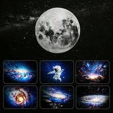 360° Rotating High-Definition Smart 5D Starry Sky Projector Night Light, USB Powered Car Projector Starry Sky Light, With 3/12 Random Projection Films Galaxy Sky Light With Detachable Pattern Films, USB Powered Portable Mini LED Projector, Adjustable Brightness, Suitable For Car Ceiling, Bedroom, Living Room, Ceiling, Wall, Home Decor, Christmas Gift For Boyfriend, Father And Girlfriend Holiday And Birthday Gift, Also Suitable For Mother - G303 - View 8