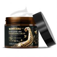 SUMIFANG Firming Arm Body Cream 120g, Enriched With Peptides And Caffeine, Firms Loose Skin, Smooths Arms, Improves Sagging Skin And Wrinkles, Softens Rough Texture, Targeted Arm Contour Care - 120g - View 8