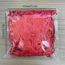 1 Kemasan Kertas Sobek Bergelombang 20g/50g/100g/150g, Pengisi Kotak Hadiah, Pelindung Hadiah Rapuh, Bahan Kemasan Pesta Pernikahan, Natal, Ulang Tahun, dan Liburan - MultiWarna - View 44