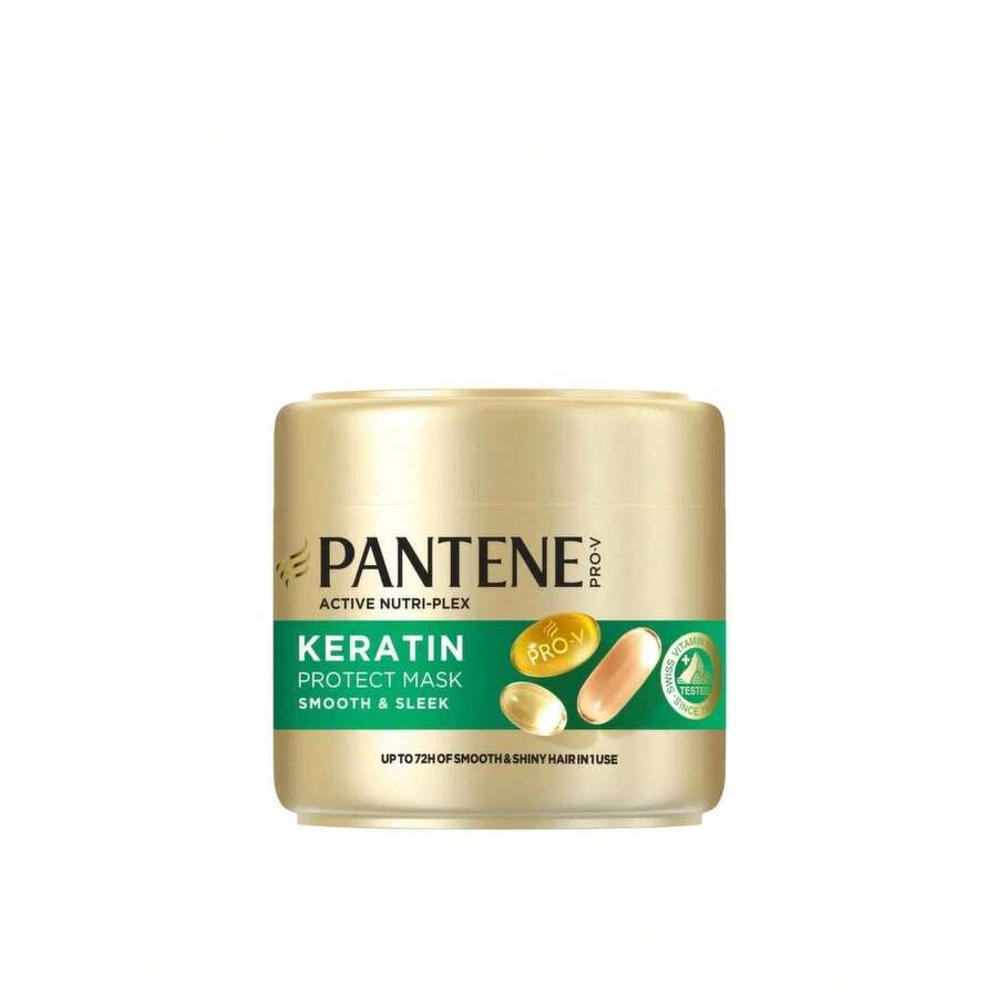 Pantene Pro-V Active Nutri-Plex Smooth & Sleek Keratin Mask 500ml - Full Size - View 1