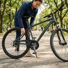 Black Bike Chain Guard PP Plastic Cover For 40-46T Chainring, Dust Shield For Mountain & Road Bikes - Multicolor - View 4