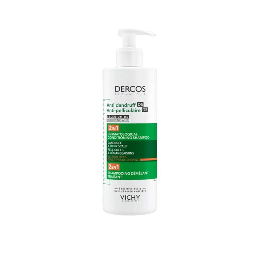 Vichy Dercos Anti-Dandruff DS 2-In-1 Dermatological Conditioning Shampoo 390ml - Shampoo+Conditioner - View 1