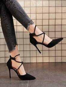 Women Pumps - Black - View 7