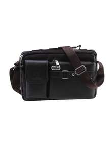 1 Pc New Messenger Bag, Shoulder Bag For Men, Easy And Fashionable Single Shoulder Crossbody Bag,Commuting Outdoor Storage Bag Handbag Briefcase - Multicolor - View 7