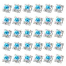 20pcs Outemu Mechanical Keyboard Switches, Black/Blue/Brown/Red Optional, CIY Hot-Swappable Base, 3Pin SMD LED, Compatible With MX Stem, DIY Custom Modification Replacement Switches, Pressure Release And Tactile Feel Testing - View 2