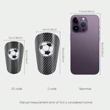 1 đôi bọc ống chân bóng đá, thoải mái khi đeo, vừa vặn với chân, thiết kế kích cỡ độc đáo phù hợp cho bóng đá hoặc các môn thể thao khác - Nhiều màu - Xem 3