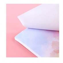 1 Set 50 Sheets/3 Sets 150 Sheets Creative Colorful Starry Sky Sticky Notes, Convenient To Use, High Quality And Affordable, Vibrant Colors, Suitable For Home, Office And Notebooks - one-size - View 7