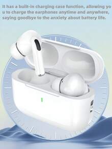 In-Ear Bluetooth Earphones, Stable Bluetooth 5.4 Wireless Connection, Long Battery Life, Ergonomic Design For Comfortable Wear, Hi-Fi Sound Quality, Suitable For Subway, Office And Commuting - Multicolor - View 2