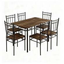 Dining Table & Chair Sets - Brown - View 1