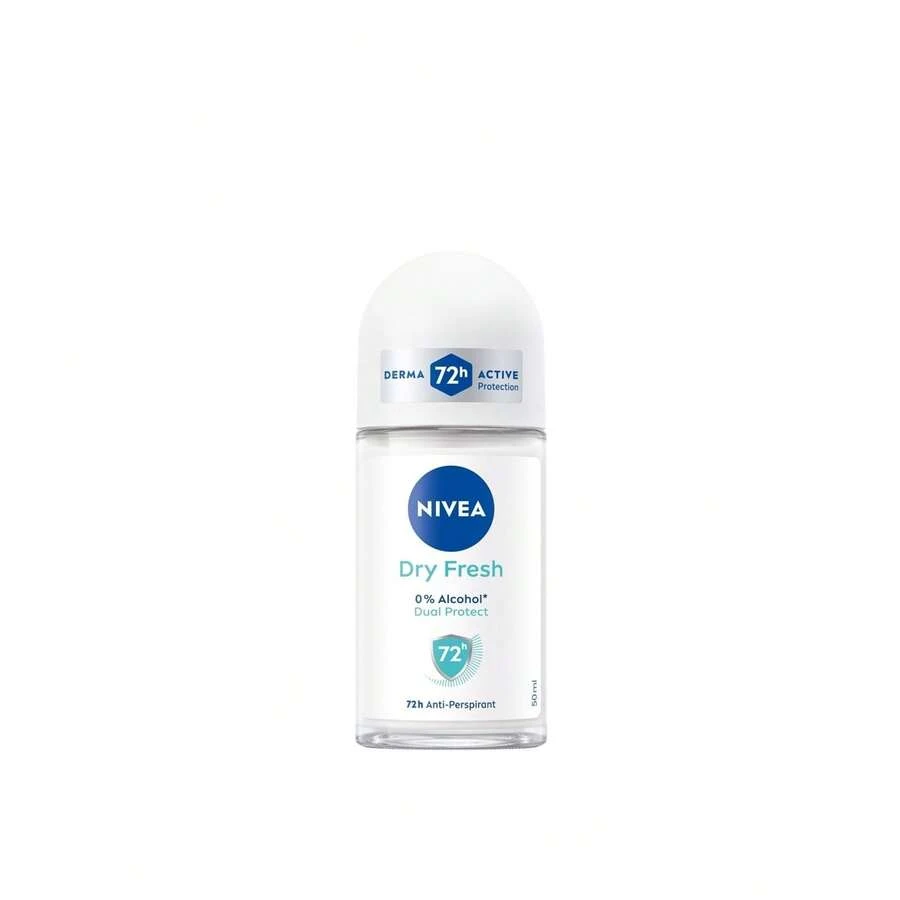 Nivea Dry Fresh Dual Protect 72h Anti-Perspirant Deodorant Roll-On 50ml - Multi Scents - View 1