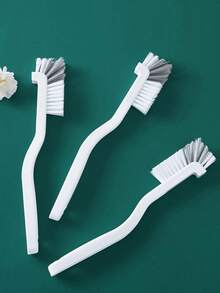 3pcs/1pc Crevice Cleaning Brush Set, Hard Bristle Cleaning Tools Suitable For Kitchen, Bathroom, Corners, Tile Gaps, Sink, Cups, Teapots, Bottles, Blenders, Etc. - Multiple Styles - View 2