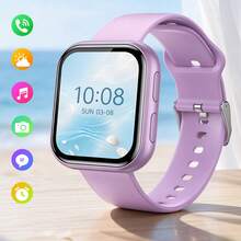 ZhiKexing 1.83 Inch HD Display Smart Watch, Wireless Calling, Wireless Music, Call Reminder, Customizable Watch Face, Multiple Sports Modes, Sedentary Reminder, Suitable For Friends, Couples Gifts, Compatible With Android And IOS - View 2