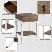 Sofa & Console Tables - Brown - View 4