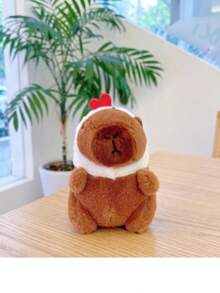 Gantungan Kunci Boneka Capybara Lembut, Boneka Capybara Lucu Realistis, Liontin Capybara, Hiasan Tas Ransel, Hadiah Ulang Tahun, Boneka Plush, Capybara Merah Muda, Hadiah Pesta Anak, Dekorasi Ulang Tahun - MultiWarna - View 17