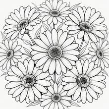 1 Adult Floral Coloring Book, Relaxing Wildflower Coloring Pages, Suitable For Women And Floral Enthusiasts As Birthday And Holiday Gifts - Blooming Flowers - View 6