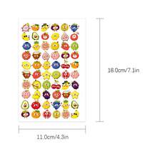 1pc Fruit Sticker Decoration For Planner, Diary, Scrapbook, Envelope, Greeting Card, Notebook, Laptop, Suitcase, Phone, Guitar, Skateboard, Luggage - Fruit - View 7
