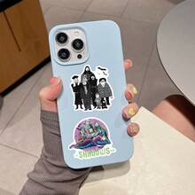52pcs What We Do In The Shadows Stickers, Multicolor Pattern Stickers, Beautiful Stickers, Bottles, Decorative Paper, Scrapbooking, Diary, Laptop, Bumper, Skateboard, Water Bottle, Computer, Phone Greeting Cards, Photo Albums, Furniture, Stickers - 52 Random - View 6