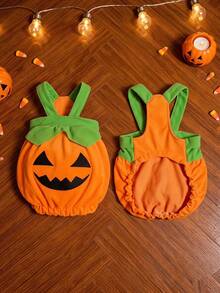 PETSIN Kostum Anjing Halloween Bentuk , Pakaian Lucu untuk Kucing dan Anjing Kecil Saat Liburan - Jeruk - View 3