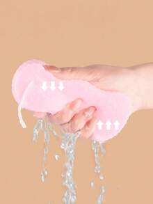 1PC 3D Fish Scale Design Bath Sponge,3D Textured Sponge Bath Loofah,Painless Home Scrubbing Tool,Suitable For Daily Shower Use,Soft And Skin Friendly, Three Dimensional Cleaning Protects Skin,Delivers A Relaxing SPA Bath Experience - Various - View 6