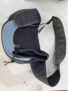 Small Dog Harness, Pet Cat Wearable Wallet Style One Shoulder Bag, Hands-Free Chest Carry Single Backpack Pet Bag, Dog Front Chest Pet Backpack, Outdoor Head-Out Breathable Crossbody One Shoulder Cat Bag - Multiple Styles - View 15