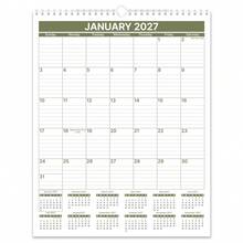 تقويم حائط كبير 18 شهرًا 2027-2028، تقويم مخطط شهري، مساحة كتابة شبكة كبيرة، نظرة عامة شهرية للسنة الكاملة، تخطيط جدول المنزل والمكتب - B - مشاهدة 7