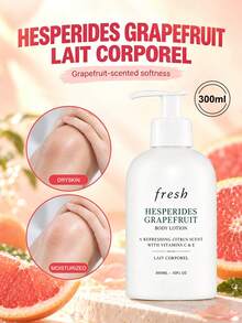 Fresh Hesperides Grapefruit Body Lotion 300ml/10 FL.OZ - Grapefruit-scented Softness-300ml - View 1