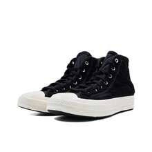 Converse 1970s High-Top Canvas Shoes Unisex Black - Black - View 3